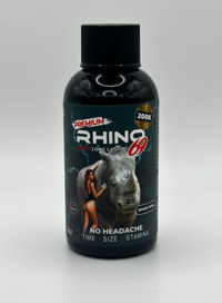 PREMIUM  RHINO 69 200K LIQUID SHOTS 12/ DISPLAY